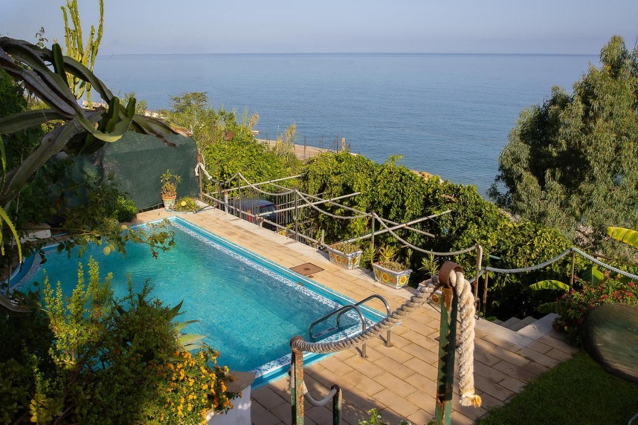 Villa Con Piscina Vista Mare Santo Stefano (Messina) Exterior foto